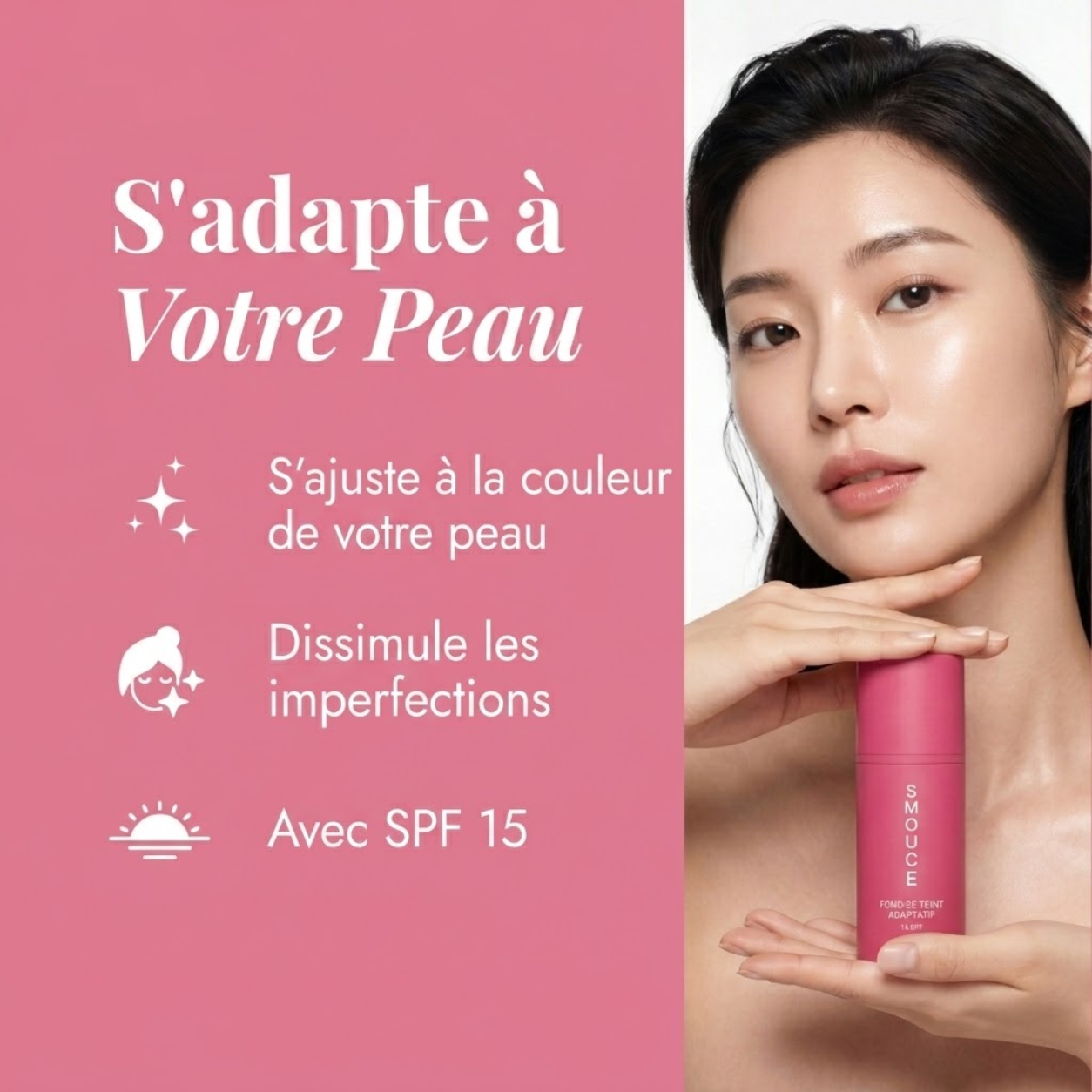 Fond de teint adaptatif anti-âge