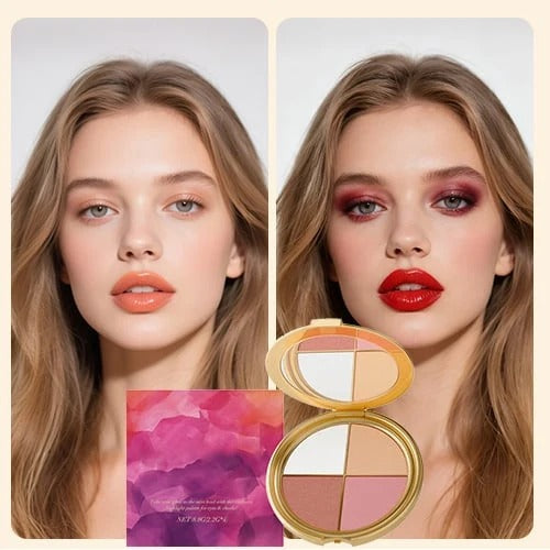 La Palette Tout-en-Un : Éclat, Fards & Blush